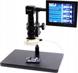 Mikroskop Techrebal MIKROSKOP DO LUTOWANIA Z WYŚWIETLACZEM KAMERA