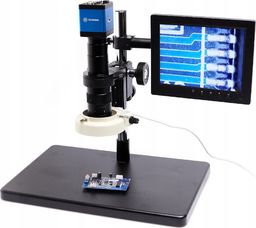 Mikroskop Techrebal MIKROSKOP DLA ELEKTRONIKA KAMERA HDMI FULLHD EKRAN