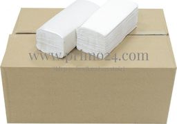 3Z Ręcznik składany 1-warstwowy ZZ biały, 4000 listków