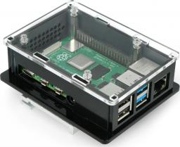 Gravlaser Obudowa box V2 na szynę DIN Raspberry Pi 4B (GRL-15871)