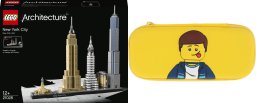 LEGO Architecture Nowy Jork (21028) + piórnik Lego