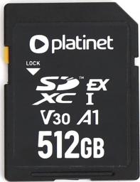 Karta Platinet SD7.0 SDXC 512 GB A1 V30 (PMMSDEX7512)
