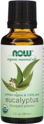NOW Foods 100% Olejek Eukaliptusowy Certified Organic (30 ml)