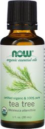 NOW Foods 100% Olejek Tea Tree Certified Organic (30 ml)