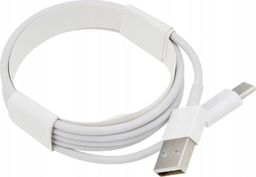 Kabel USB R2 Invest USB-A - USB-C 2 m Biały (5908222206970)