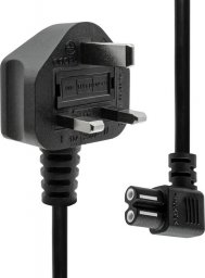 Kabel zasilający ProXtend ProXtend Power Cord UK to angled C7 2M Black