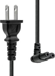Kabel zasilający ProXtend ProXtend Power Cord US type A to angled C7 2M Blac