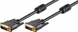 Kabel Goobay DVI-D - DVI-D 5m czarny (93112)