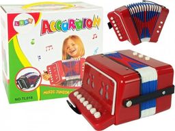 Lean Sport Akordeon Instrument Dla Małego Muzyka Czerwony