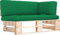  vidaXL Ogrodowa sofa narożna z palet, impregnowane drewno sosnowe