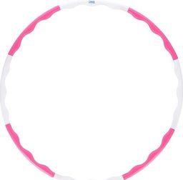  One Fitness HHP090 PINK-WHITE HULA HOP 0,4KG 90CM ONE FITNESS