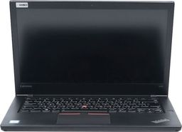 Laptop Lenovo Dotykowy Lenovo ThinkPad T470 i5-7300U 8GB 240GB SSD 1920x1080 Klasa A- Windows 10 Home