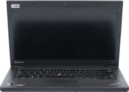 Laptop Lenovo Lenovo ThinkPad T440 i5-4300U 8GB NOWY DYSK 120GB SSD 1600x900 Klasa A Windows 10 Home