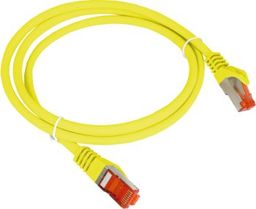  Alantec Patch-cord S/FTP kat.6A LSOH 0.25m żółty ALANTEC
