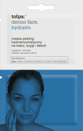  Tołpa hydrativ, maska-peeling hydroenzymatyczny na twarz, szyję i dekolt (saszetka) 2 x 6 ml