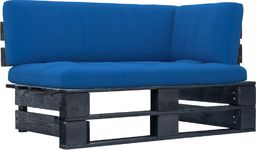  vidaXL Ogrodowa sofa narożna z palet, impregnowane drewno sosnowe