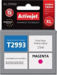 Tusz Activejet Activejet Tusz Activejet AE-29MNX (zamiennik Epson 29XL T2993; Supreme; 15 ml; czerwony)