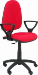 Krzesło biurowe Piqueras y Crespo 350B8RN Czerwone