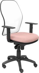 Krzesło biurowe Piqueras y Crespo Jorquera Różowe