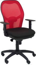 Krzesło biurowe Piqueras y Crespo Bali Czarno-czerwone