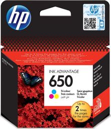 Tusz HP Hewlett-Packard Tusz HP kolor HP 650, HP650=CZ102AE, 200 str.