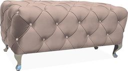 Signal Ławka HESTIA VELVET beżowa