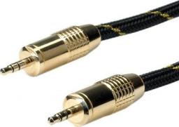 Kabel Roline Jack 3.5mm - Jack 3.5mm 5m złoty