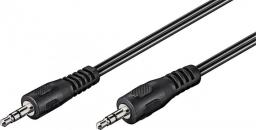 Kabel RB-LAN Jack 3.5mm - Jack 3.5mm 10m czarny