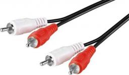 Kabel RB-LAN RCA (Cinch) x2 - RCA (Cinch) x2 2.5m czarny (JAB-856810)