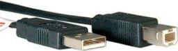 Kabel USB Roline USB-A - USB-B 1.8 m Czarny