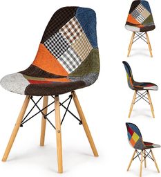ModernHome Komplet 2 krzeseł patchwork ModernHome