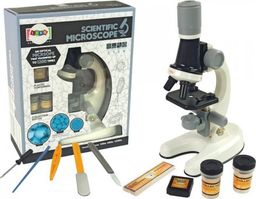  Lean Sport Mikroskop Dziecięcy Zestaw Edukacyjny Biały