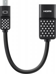 Kabel Belkin DisplayPort Mini - HDMI 0.1m czarny (F2CD079BT)