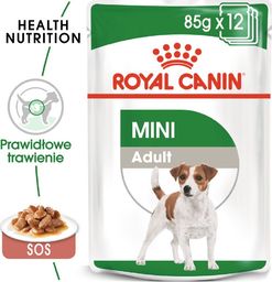  Royal Canin Karma ROYAL CANIN SHN Mini Adult w sosie 12X85G