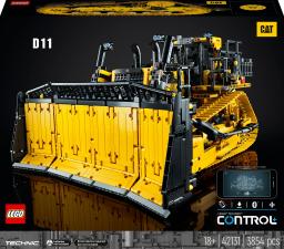  LEGO Technic Sterowany przez aplikację buldożer Cat D11 (42131)
