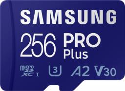 Karta Samsung PRO Plus 2021 MicroSDXC 256 GB Class 10 UHS-I/U3 A2 V30 (MB-MD256KA/EU)