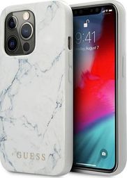  Guess Etui Guess GUHCP13XPCUMAWH Apple iPhone 13 Pro Max biały/white hardcase Marble