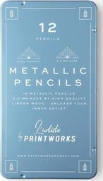  Printworks Kredki 12 kolorów Metallic
