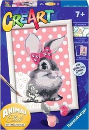  Ravensburger CreArt dla dzieci: Słodki króliczek