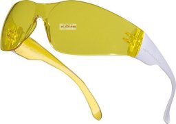  Delta Plus Okulary ochronne z poliwęglanu żółte UV400 BRAVA2 YELLOW BRAV2JA
