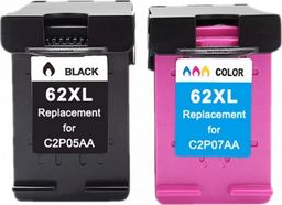 Tusz HP 2x Tusz Do HP 62XL 16ml Black/Color