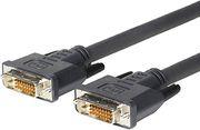 Kabel VivoLink DVI-D - DVI-D 1m czarny (PRODVIS1)