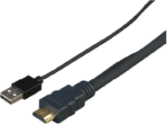 Kabel USB VivoLink USB-A - HDMI 2 m Czarny (PROHDMIUSB2)