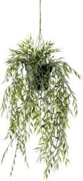  Emerald Emerald Sztuczny krzew bambusowy zwisający w doniczce, 50 cm