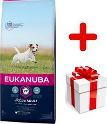  EUKANUBA Eukanuba adult small breed chicken 15kg + niespodzianka dla psa GRATIS!