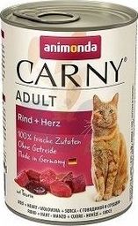  Animonda ANIMONDA Cat Carny Adult smak: wołowina i serca 12 x 400g
