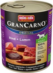 Animonda ANIMONDA GranCarno Adult Dog smak: Wołowina + jagnięcina 12 x 800g