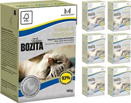  Bozita BOZITA Feline Indoor Sterilised 6 x 190g
