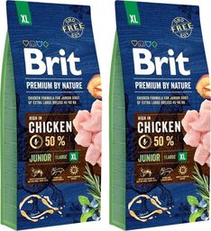 Brit BRIT Premium By Nature Junior XL 2x15kg