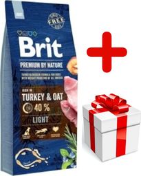  Brit Brit Premium By Nature Light 15kg + niespodzianka dla psa GRATIS!